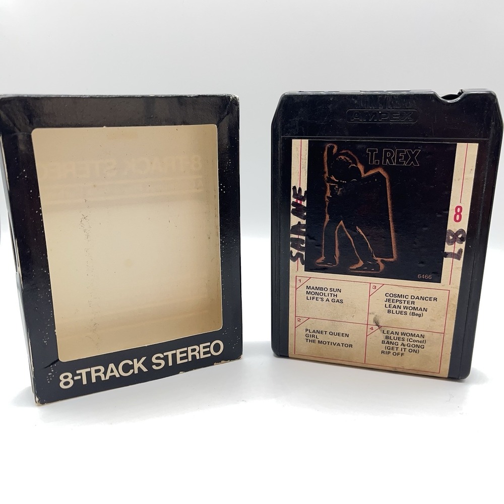 T-REX Electric Warrior 8 Track 1971‎ Reprise M 86466 With Slip Cover